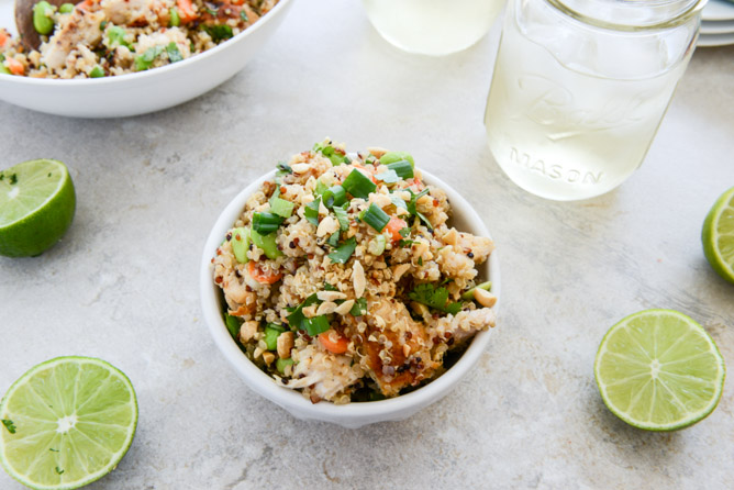 Thai-Style Chicken and Quinoa Bowl